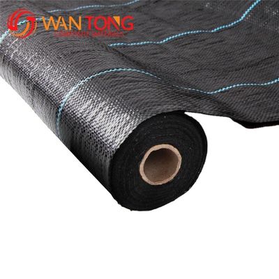 Construction de pavés 100g/m2 Tissu paysager barrière contre les mauvaises herbes avec certificat CE