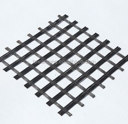 Réseau géographique en fibre de verre standard ISO pour le renforcement des routes 50-200m Durable