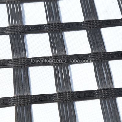 Réseau géographique en fibre de verre standard ISO pour le renforcement des routes 50-200m Durable