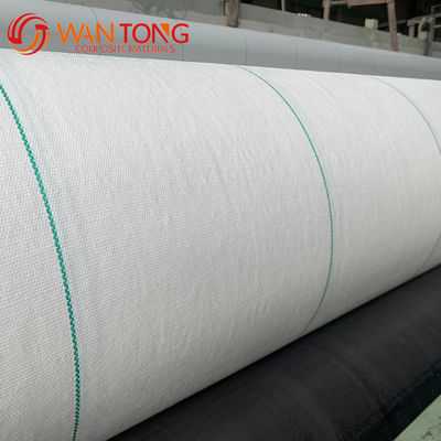 Résistance à la traction élevée 130g/m2 PP géotextile tissé pour paysage Tissu barrière anti-herbe