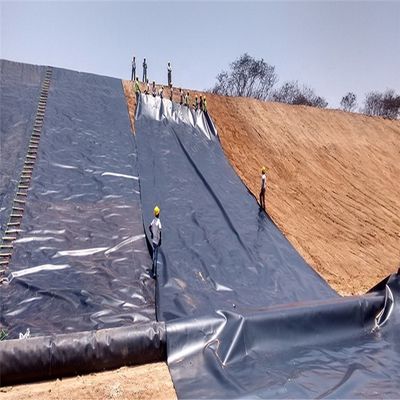 Conception chinoise Géomembrane d'épaisseur de 1,0 mm pour revêtements de barrage lisses imperméable à l'eau