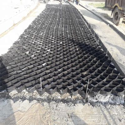 ISO14001 Géocelle HDPE personnalisée pour la construction de murs de soutènement et la stabilisation du gravier