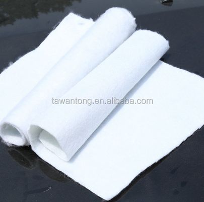 Tissu géotextile non tissé pour la construction routière certifié ISO9001 ISO14001 BV