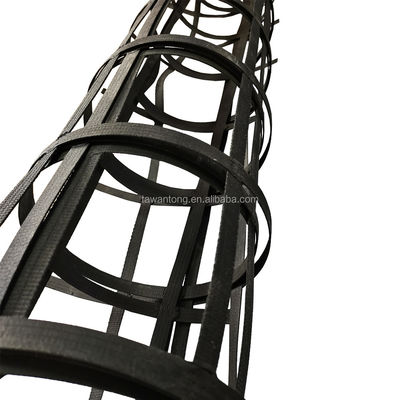 Largeur de 1 à 6 m Haute résistance à la traction Soudage biaxial en acier composite en plastique
