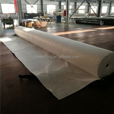Polyester et polypropylène Tissu non tissé pour isolation filtration Couleur blanche