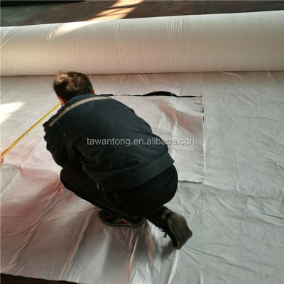 Polyester et polypropylène Tissu non tissé pour isolation filtration Couleur blanche