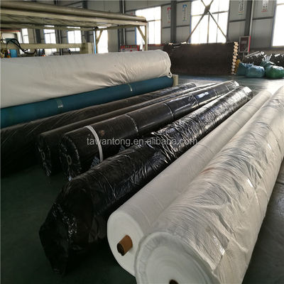 Polyester et polypropylène Tissu non tissé pour isolation filtration Couleur blanche