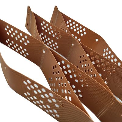 Conception traditionnelle de géocelle en plastique HDPE texturée et perforée pour la construction routière
