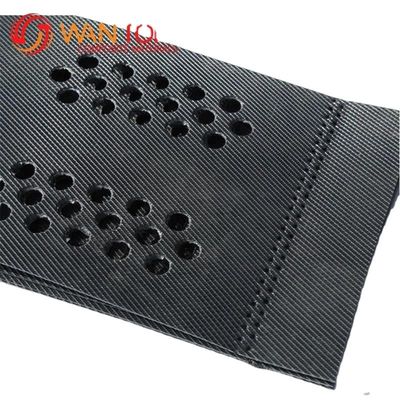 Conception traditionnelle de géocelle en plastique HDPE texturée et perforée pour la construction routière