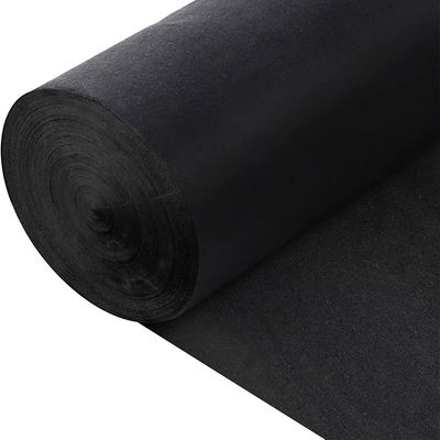 Polypropylène de polyester gris perforé à l'aiguille géotextile non tissé pour 100 gm 1000 gm