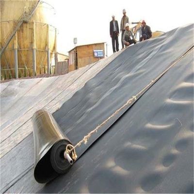 Géomembrane en PEHD pour revêtement de barrage épaisseur 0,2-4 mm plastique imperméable LDPE/LLDPE/PVC