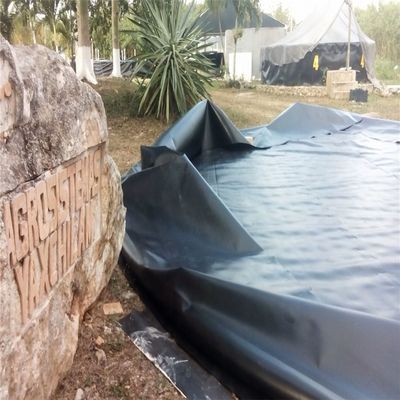 Géomembrane en PEHD pour revêtement de barrage épaisseur 0,2-4 mm plastique imperméable LDPE/LLDPE/PVC