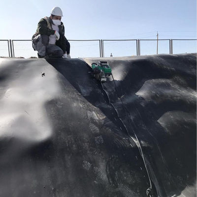 1 mm HDPE géomembrane étang de revêtement pour le projet de barrage d'irrigation agricole