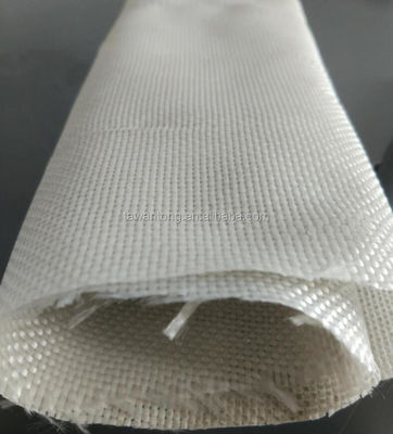 100 kn de géotextile tissé en polyester haute résistance à la traction extérieure pour la construction de routes
