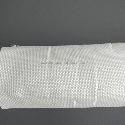 100 kn de géotextile tissé en polyester haute résistance à la traction extérieure pour la construction de routes