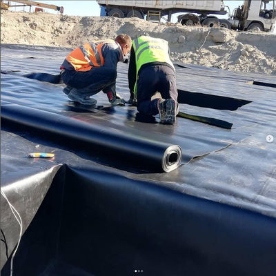 Standard CE 0,5 mm 1 mm Ligne de bassin en HDPE lisse pour l'aquaculture en Indonésie Matériau de base