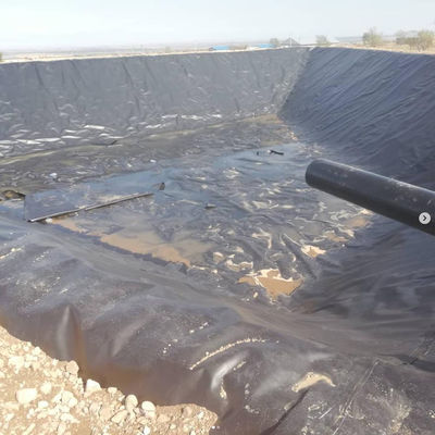 1.0 mm Épaisseur HDPE géomembrane en plastique réservoir de lac revêtement de barrage pour le service après-vente