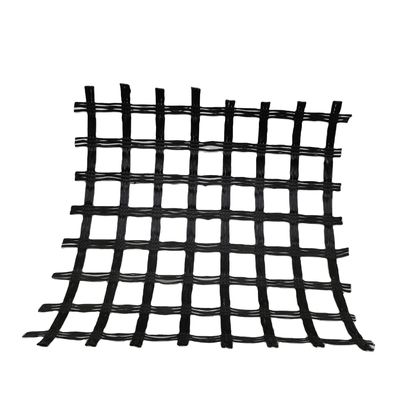 100 m/rouleau de géogrides tricotées en PET pour la construction de murs de soutènement