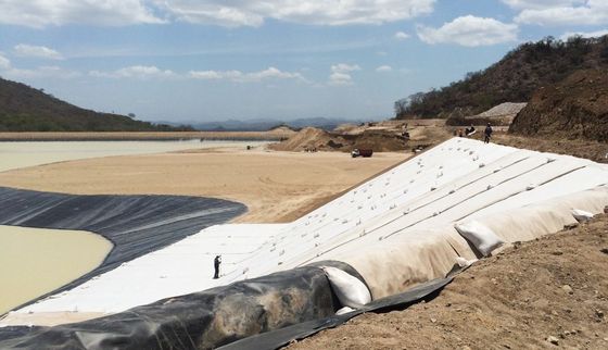 30m longueur normale Liner d'argile géosynthétique noire Idéal pour les décharges Système imperméable à l'eau