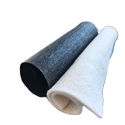 Tissu non tissé en fibres staple de polyester géotextile pour la construction de routes