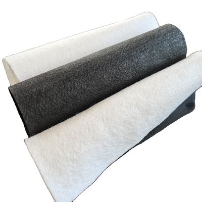 Tissu non tissé en fibres staple de polyester géotextile pour la construction de routes