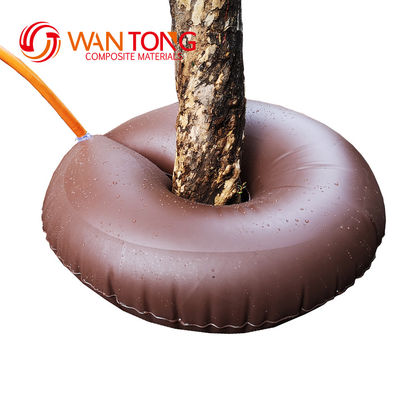 Sac d'arbre à eau à libération lente de 15 gallons Sac en PVC avec couvercle de déclencheur de mise à niveau vert armé