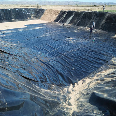 Géomembranes pour déchargeuse d'étang de barrage en PVC HDPE de 0,75 mm et déchargeuse de style chinois