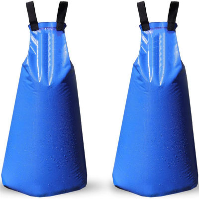 Sac d'arrosage en PVC de capacité de 20 gallons Fermeture éclaboussure lourde pour autre irrigation