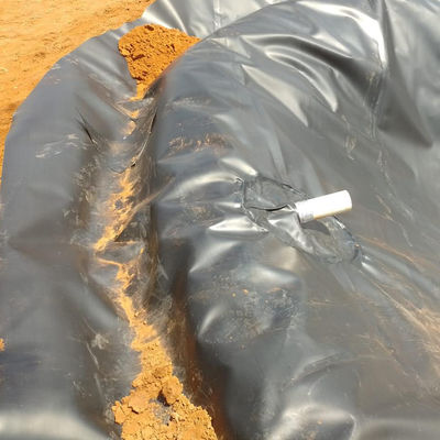 Géomembrane en HDPE de 1 mm et 2 mm pour projet de décharge et de mines et style de conception contemporain