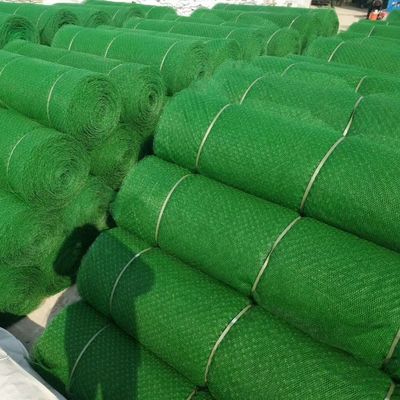 Tapis de contrôle de l'érosion géomatique 3D pour la protection du paysage ou de la pente Tapis vert