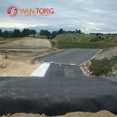 Gcl renforcé de bentonite blanche dans la conception traditionnelle pour les projets imperméables à l'eau 4000g/m2