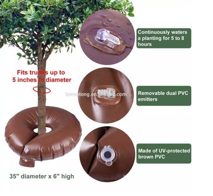Améliorez votre routine d'entretien des arbres avec un sac d'arrosage de 20 gallons et un système d'irrigation goutte à goutte