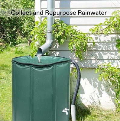 Baril de pluie 100 gallons Choix écologique pour la collecte de pluie et d'eau dans le jardin