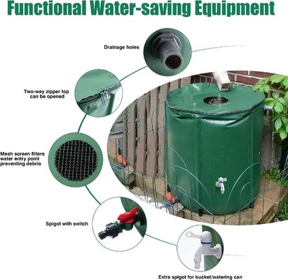 Baril de pluie 100 gallons Choix écologique pour la collecte de pluie et d'eau dans le jardin