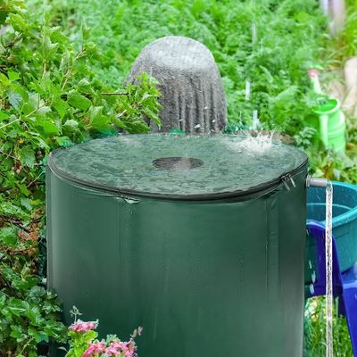 Baril de pluie 100 gallons Choix écologique pour la collecte de pluie et d'eau dans le jardin