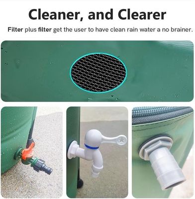 Un réservoir d'eau portable de 500D/1000D