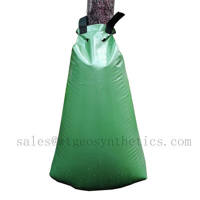 20 gallons de capacité de l'armée sacs d'arbre vert d'arrosage avec système d'eau de racine à libération lente