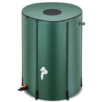 Extra stable 250L Portable collecteur d'eau Baril de pluie pour la collecte de pluie imperméable