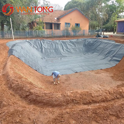 0.75 mm épaisseur 100% vierge ASTM géomembrane imperméable à l'eau pour le revêtement d'étang