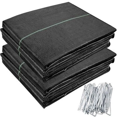 40 gm-230 gm Agriculture Tissu de couverture de sol en PP pour le contrôle des mauvaises herbes dans le jardin de fraises