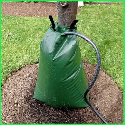 Achats de télévision 20 gallons Arbre à libération lente Self-goutte à goutte irrigation Sac d'arrosage pour les arbres 75L