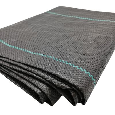 Couverture du sol durable Clôture de limon Tissu noir pour la ferme Jardin de fruits Controle des mauvaises herbes
