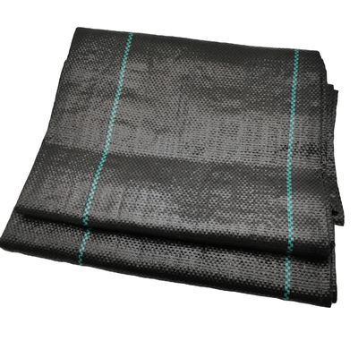 Couverture du sol durable Clôture de limon Tissu noir pour la ferme Jardin de fruits Controle des mauvaises herbes