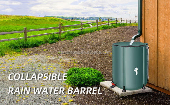 Réservoir d'eau portable pliable en PVC