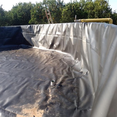 Membrane imperméable à l'eau de 60 mil HDPE Liner 40 mil Liner pour étang de poisson 0,5 mm 20 mil Géomembrane