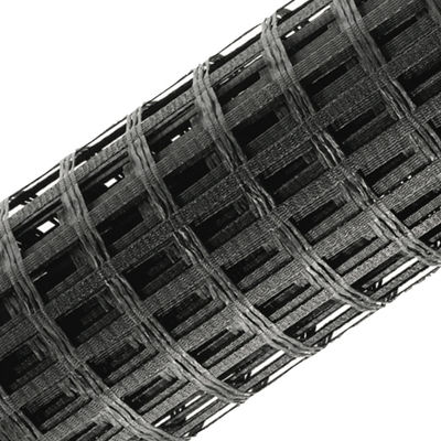 Style de conception chinois Grille géo en fibre de verre à haute résistance à la traction pour la construction routière