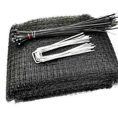 Personnalisez votre filet de protection anti-oiseaux noir pour les plantes de jardin et les arbres fruitiers