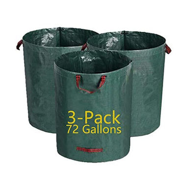 Sacs à ordures pour jardin en PP pour feuilles tombées Forme ronde Ne pas soutenir Sélection d'occasion