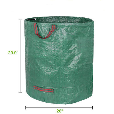 Sacs à ordures pour jardin en PP pour feuilles tombées Forme ronde Ne pas soutenir Sélection d'occasion