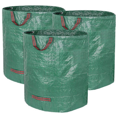 Sacs à ordures pour jardin en PP pour feuilles tombées Forme ronde Ne pas soutenir Sélection d'occasion